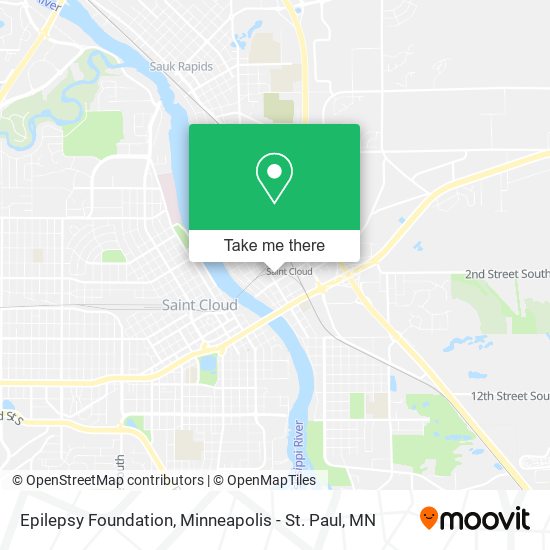 Epilepsy Foundation map