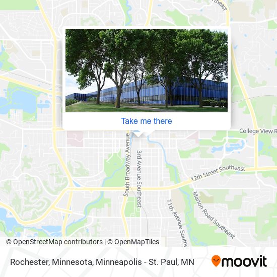 Rochester, Minnesota map
