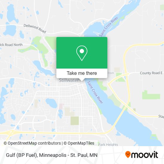 Gulf (BP Fuel) map