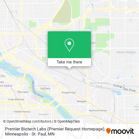 Premier Biotech Labs (Premier Request Homepage) map