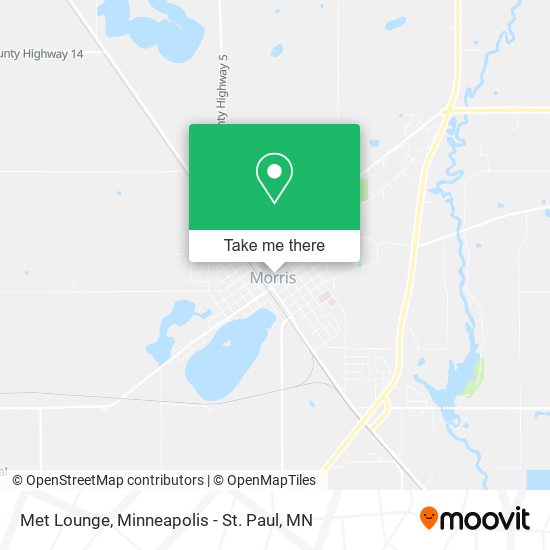 Mapa de Met Lounge