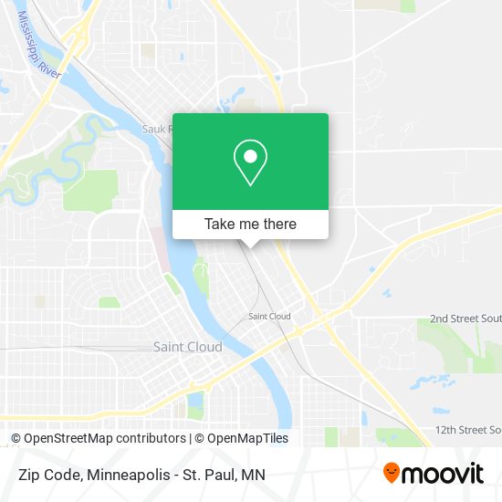 Zip Code map