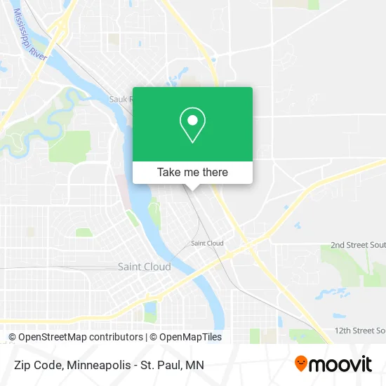 Mapa de Zip Code