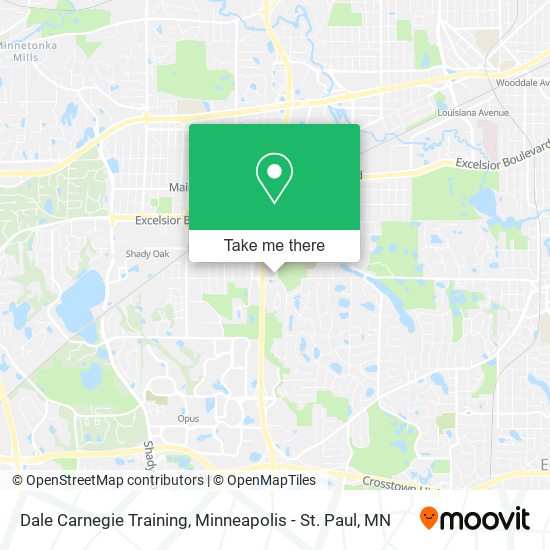 Mapa de Dale Carnegie Training
