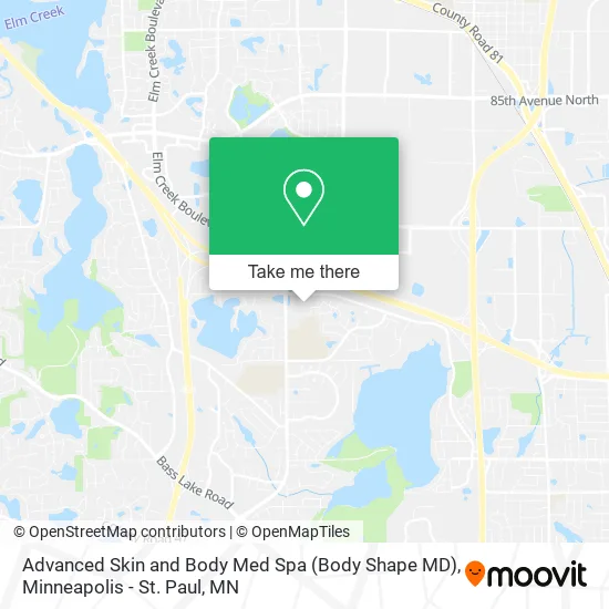 Advanced Skin and Body Med Spa (Body Shape MD) map