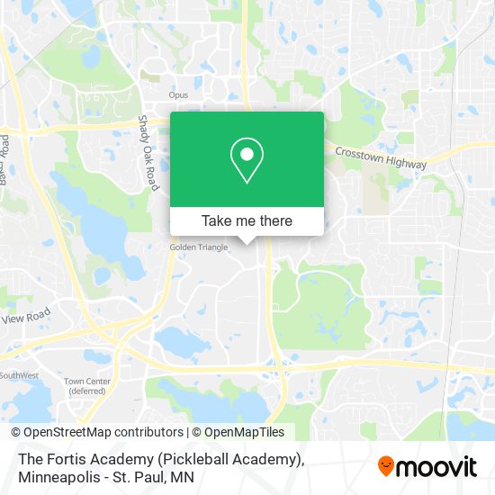The Fortis Academy (Pickleball Academy) map