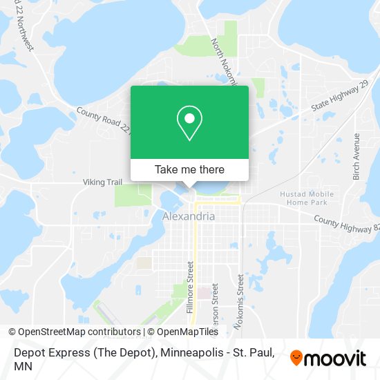 Mapa de Depot Express (The Depot)