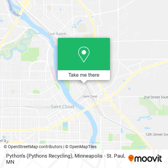 Mapa de Python's (Pythons Recycling)