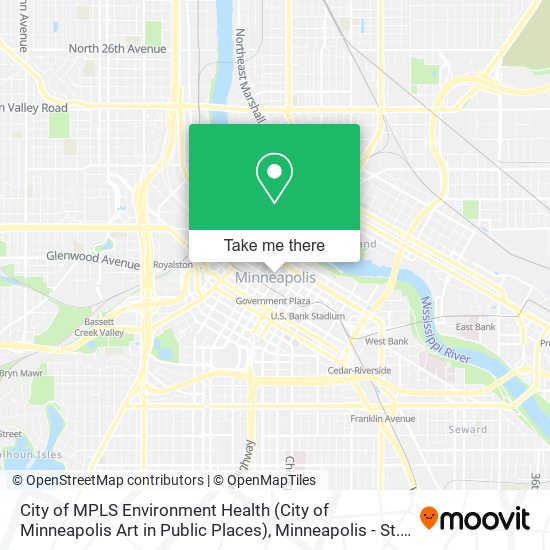Mapa de City of MPLS Environment Health (City of Minneapolis Art in Public Places)