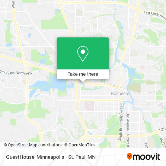 Mapa de GuestHouse