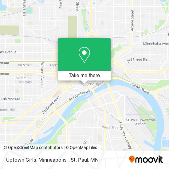 Uptown Girls map