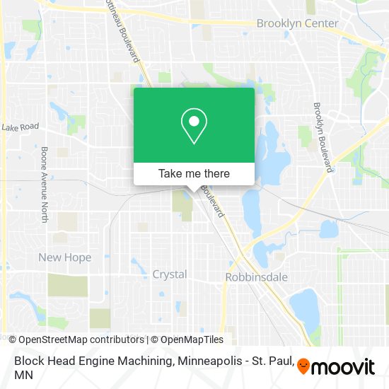 Block Head Engine Machining map