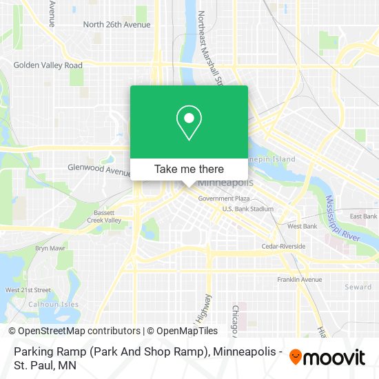 Parking Ramp (Park And Shop Ramp) map