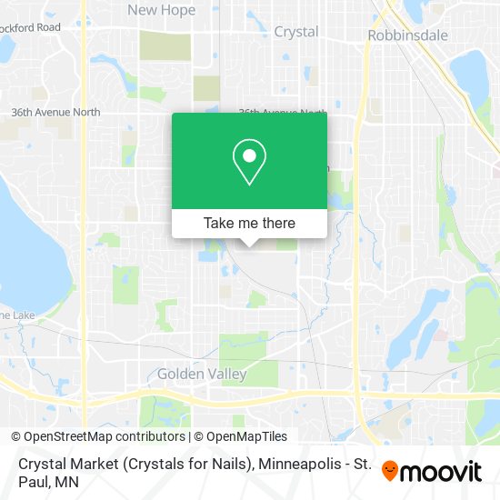 Crystal Market (Crystals for Nails) map