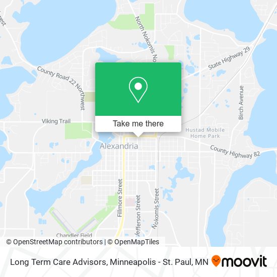 Mapa de Long Term Care Advisors