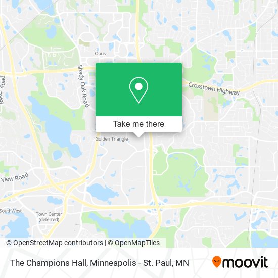 The Champions Hall map