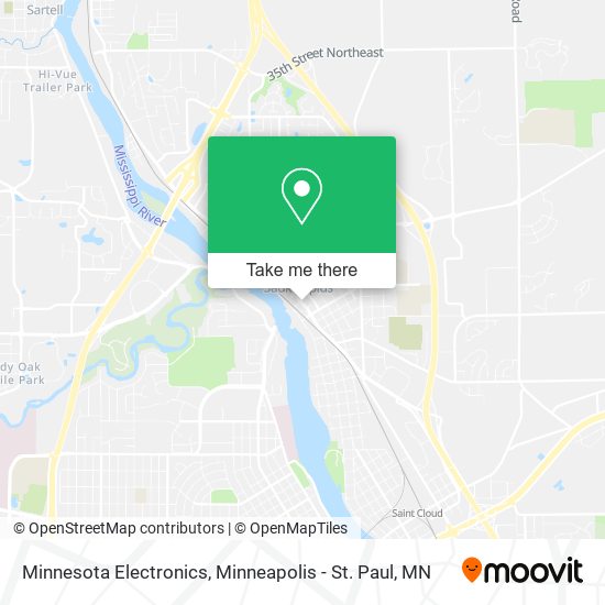Minnesota Electronics map