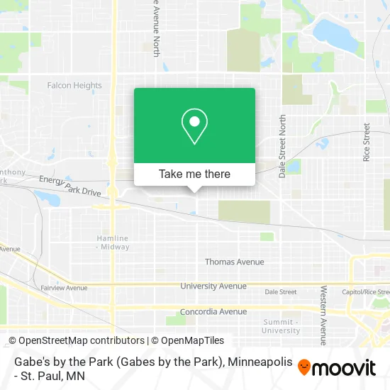 Gabe's by the Park (Gabes by the Park) map