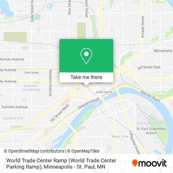 World Trade Center Ramp map