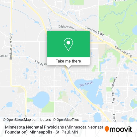 Minnesota Neonatal Physicians (Minnesota Neonatal Foundation) map