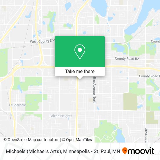 Michaels (Michael's Arts) map