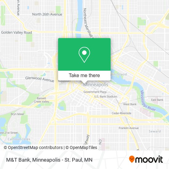 M&T Bank map