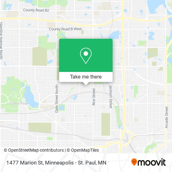 1477 Marion St map