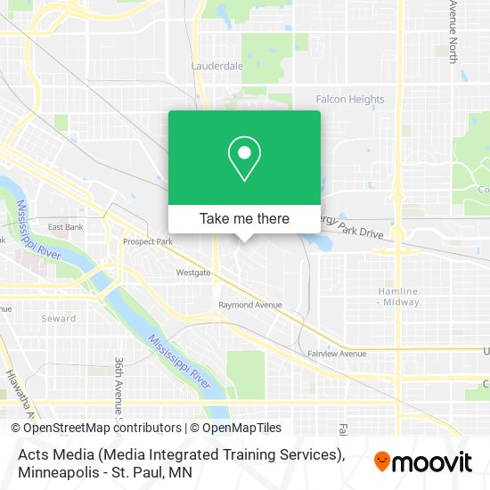 Acts Media (Media Integrated Training Services) map