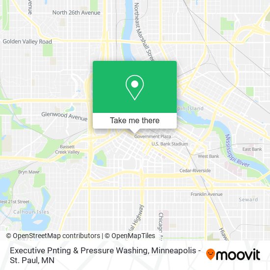 Executive Pnting & Pressure Washing map