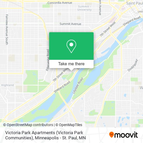 Victoria Park Apartments (Victoria Park Communities) map