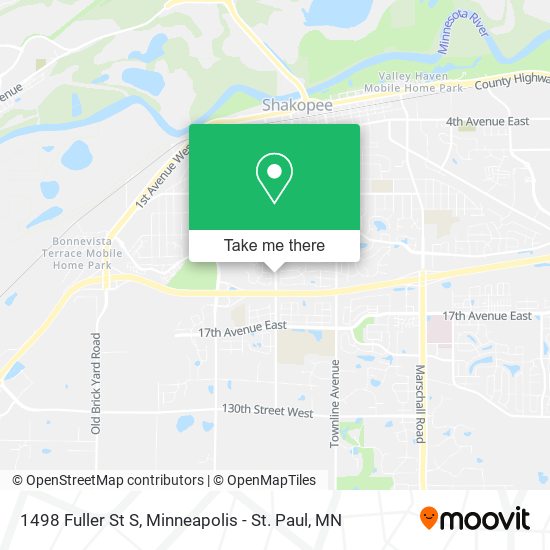 Mapa de 1498 Fuller St S