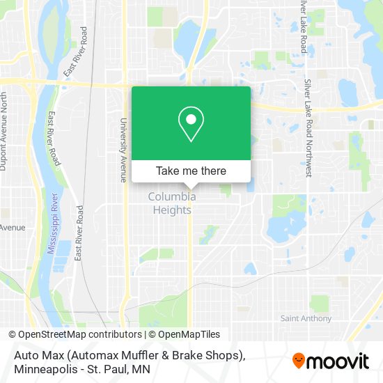 Mapa de Auto Max (Automax Muffler & Brake Shops)