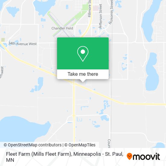 Fleet Farm (Mills Fleet Farm) map