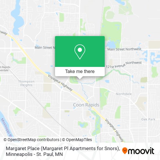 Margaret Place (Margaret Pl Apartments for Snors) map