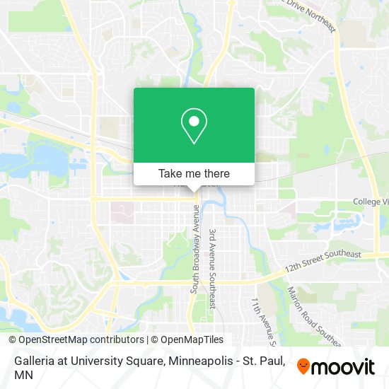 Galleria at University Square map