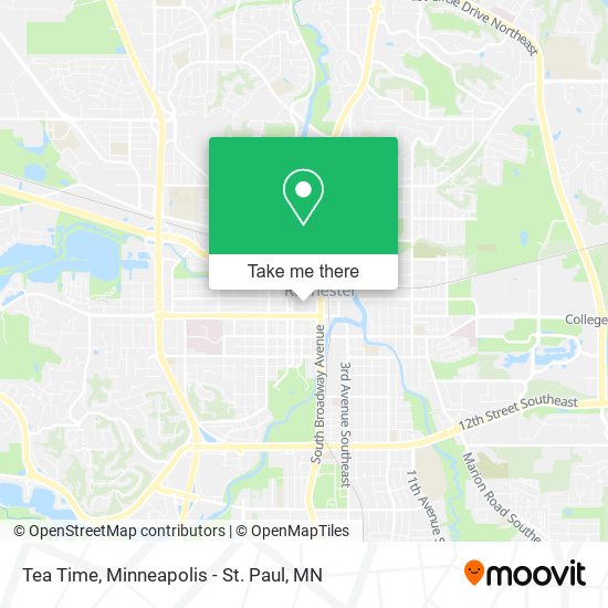 Tea Time map