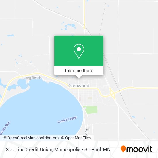 Soo Line Credit Union map