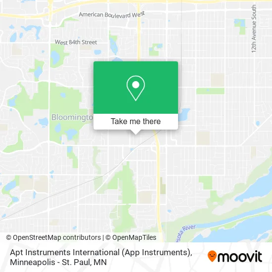 Apt Instruments International (App Instruments) map