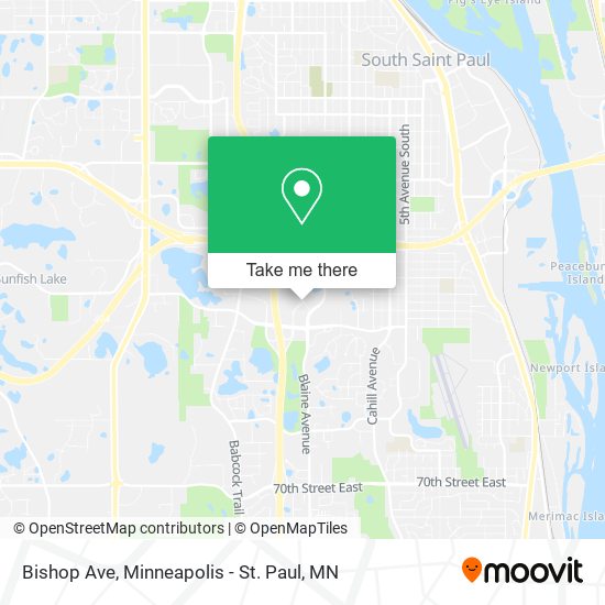 Mapa de Bishop Ave