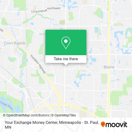 Mapa de Your Exchange Money Center