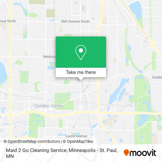 Maid 2 Go Cleaning Service map