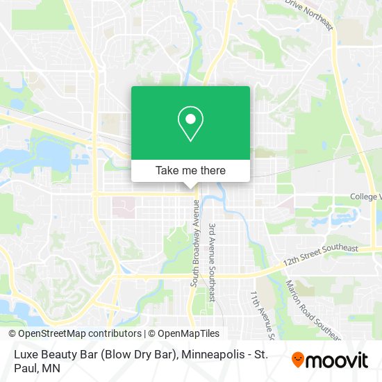 Luxe Beauty Bar (Blow Dry Bar) map