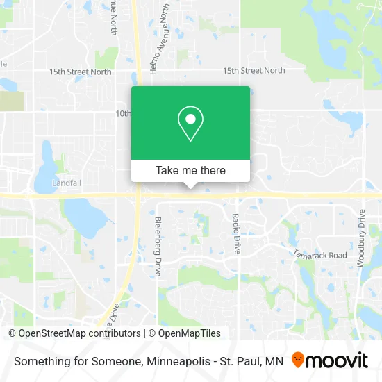 Something for Someone map