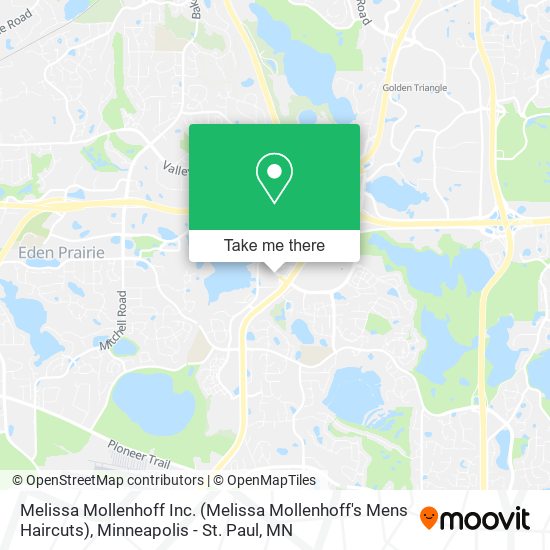 Melissa Mollenhoff Inc. (Melissa Mollenhoff's Mens Haircuts) map