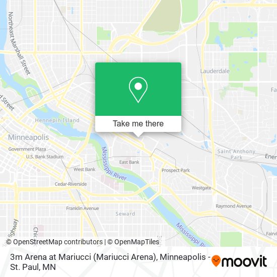 3m Arena at Mariucci (Mariucci Arena) map