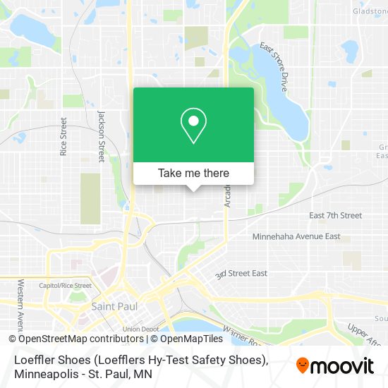 Loeffler Shoes (Loefflers Hy-Test Safety Shoes) map