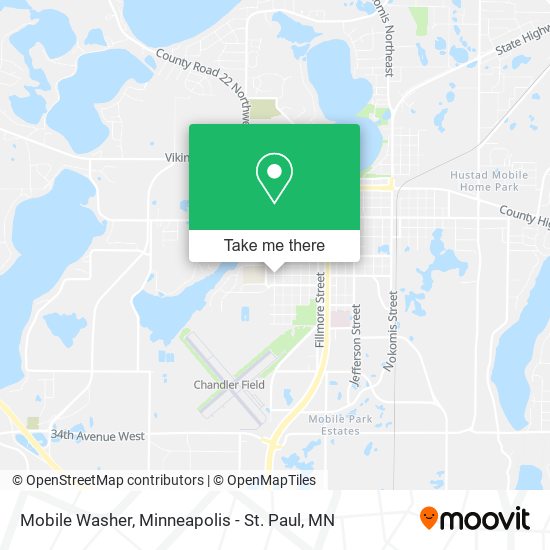 Mobile Washer map