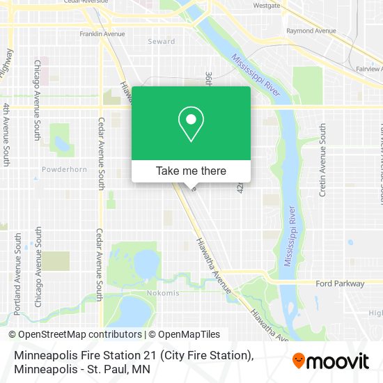 Minneapolis Fire Station 21 (City Fire Station) map