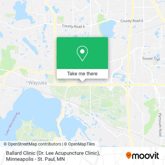 Mapa de Ballard Clinic (Dr. Lee Acupuncture Clinic)
