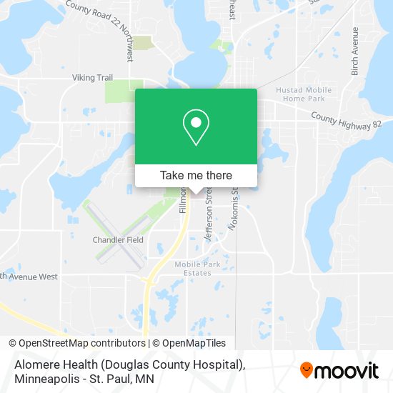 Alomere Health (Douglas County Hospital) map